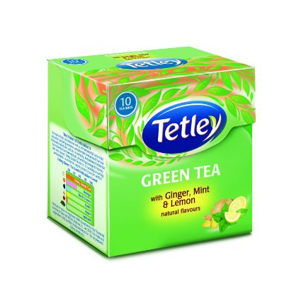 Tetley Ginger Mint Lemon Tea Bags- 10 Units