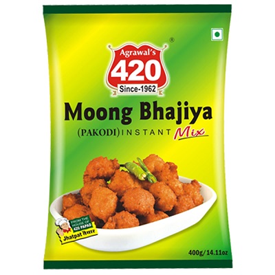 Agarwal 420 Moong Bhajia Mix 400 gm