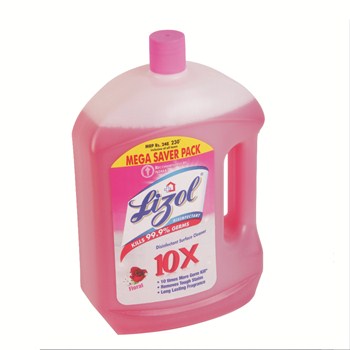 Lizol Disinfectant Floor Cleaner Floral, 2 Litres