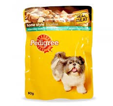 Pedigree Chicken and Liver Chunks Pouch 80 gm