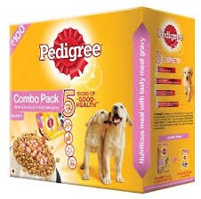 Pedigree Mix Feeding Combo Puppy Chicken and Milk 480 gm