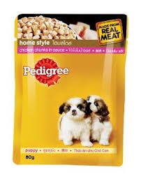 Pedigree Pouch Puppy Chicken 80 Gm