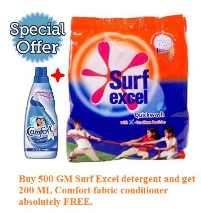 Surf Excel Detergent Powder Matic Front  500 GM