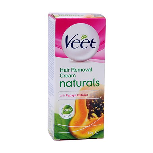 Veet Naturals Hair Removal Cream with Papaya Extract 60 GM